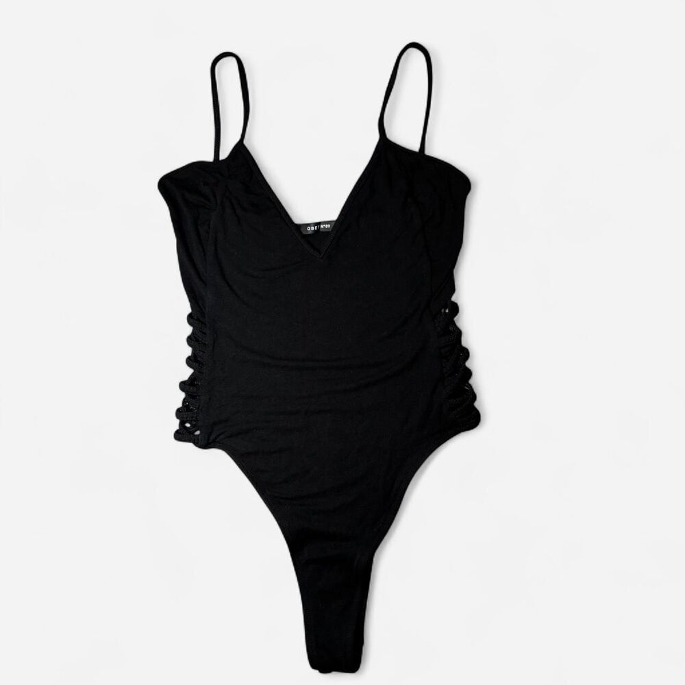 Unbranded Women's Black Bodysuit